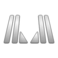 6p Pillar Post Covers Wtriangle Fits 2009-2015 Toyota Venza By Brighter Design