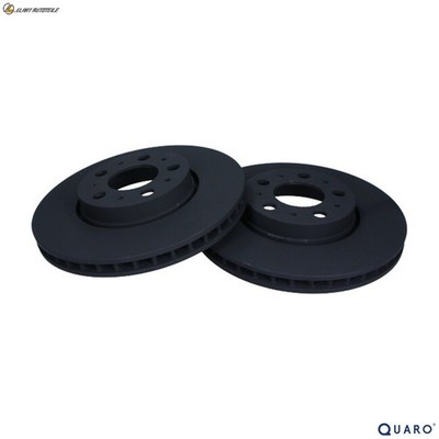 2x BREMSSCHEIBE QD6482HC FÜR VOLVO V70/II S60 S80 XC70/Cross/Country 2.4L 5cyl