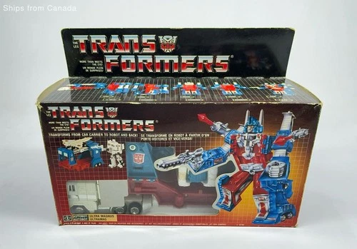 Vintage Hasbro G1 Transformers Ultra Magnus w/ Box