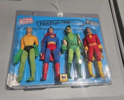 Figure Toy Company Fist Fighting Superman Green Arrow Shazam Aquaman Set 002/100