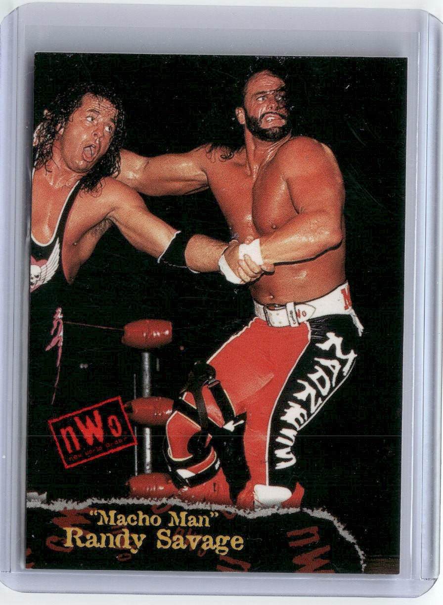 1998 Topps WCW/nWo Macho Man Randy Savage #04 1B2B6
