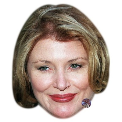 Beth Broderick Celebrity Mask, Flat Card Face, Fancy Dress Mask