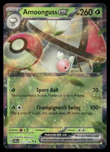 Amoonguss ex 011/159 Journey Together Double Rare