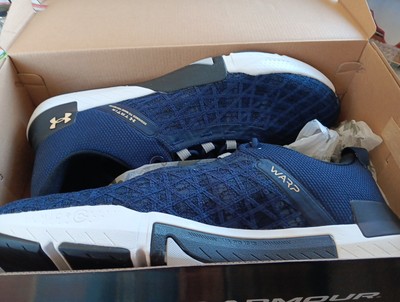 Under Armour TriBase Reign 5 Official US Navy Academy Size 15 New Blue 