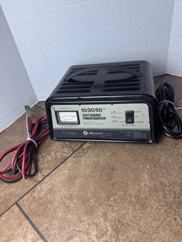 Schumacher SE-12-50 10/30/50 Amp 12V Automobile Battery Charger TESTED WORKING