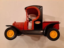 Vintage 1970 TONKA Model T Roadster Red Black Metal Plastic Pick Up Truck  USA