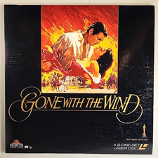 Gone With the Wind LASERDISC disc-1 VG close To LN disc-2 LN Vivien Leigh