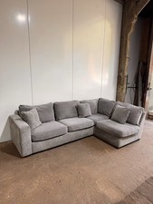 Grey L Shape Corner Sofa | Delivery Available