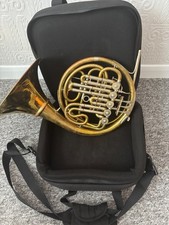 Hans Hoyer French Horn - Single Bb with stop valve and F Extension