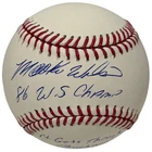 Mookie Wilson Signed Autographed ROMLB Baseball w/ 1986 Buckner Ins JSA COA Mets