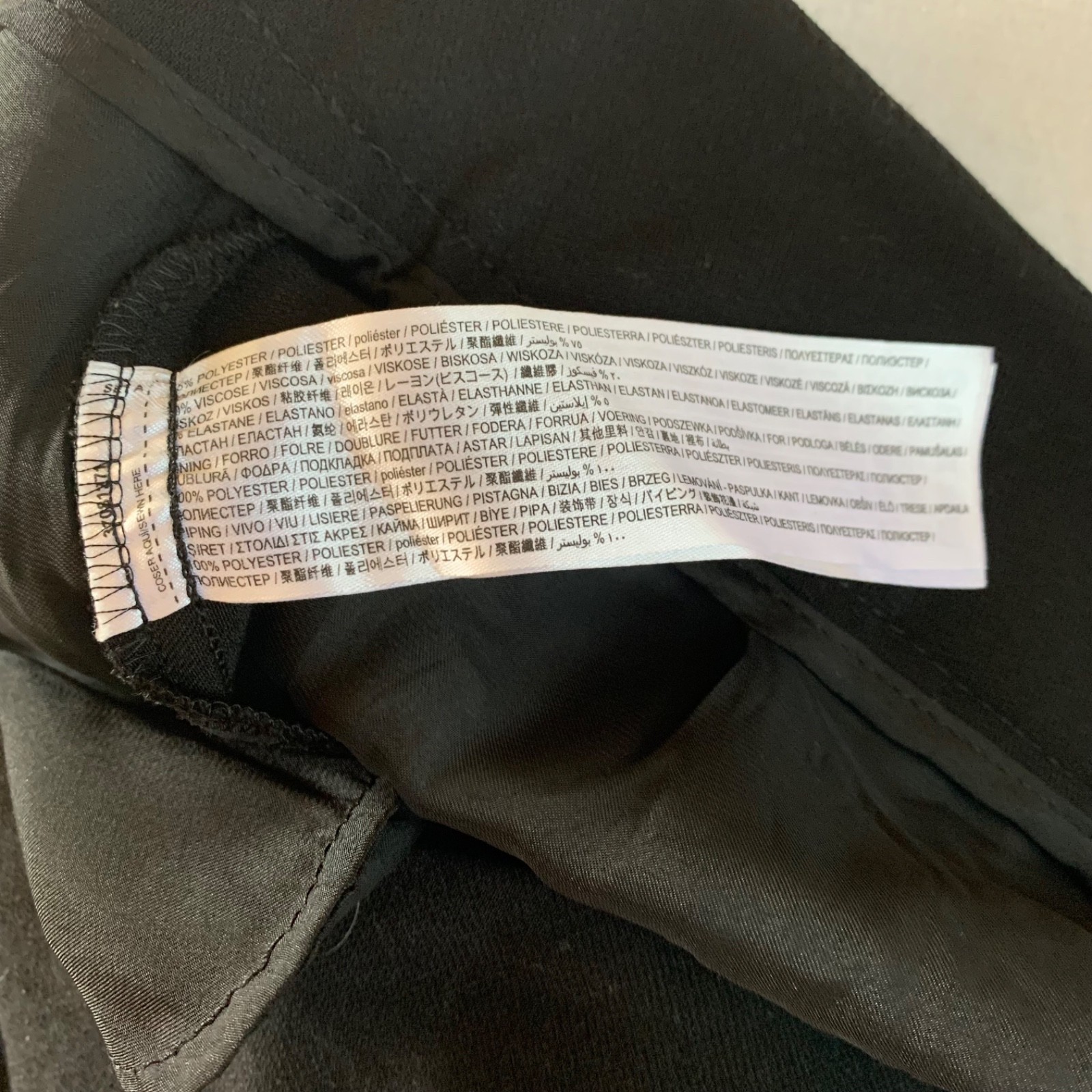 MNG Black Trousers Pants - Women's US Size 6, New with Tags thumbnail 6