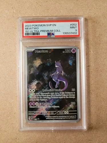 Mewtwo 052 UPC Promo PSA 9 - 2025 Pokemon 151