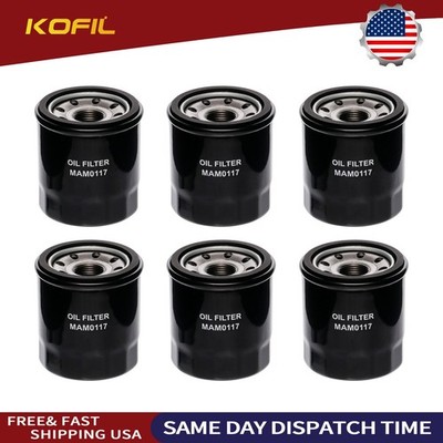 6* MAM0117 Lube Oil Filter Replaces MD135737 F32Z-6731-A JEYO-14-302 15208-31U00