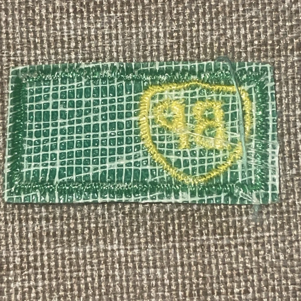 BP GAS GREEN AND YELLOW 1.5” PATCH - Image 2 of 2