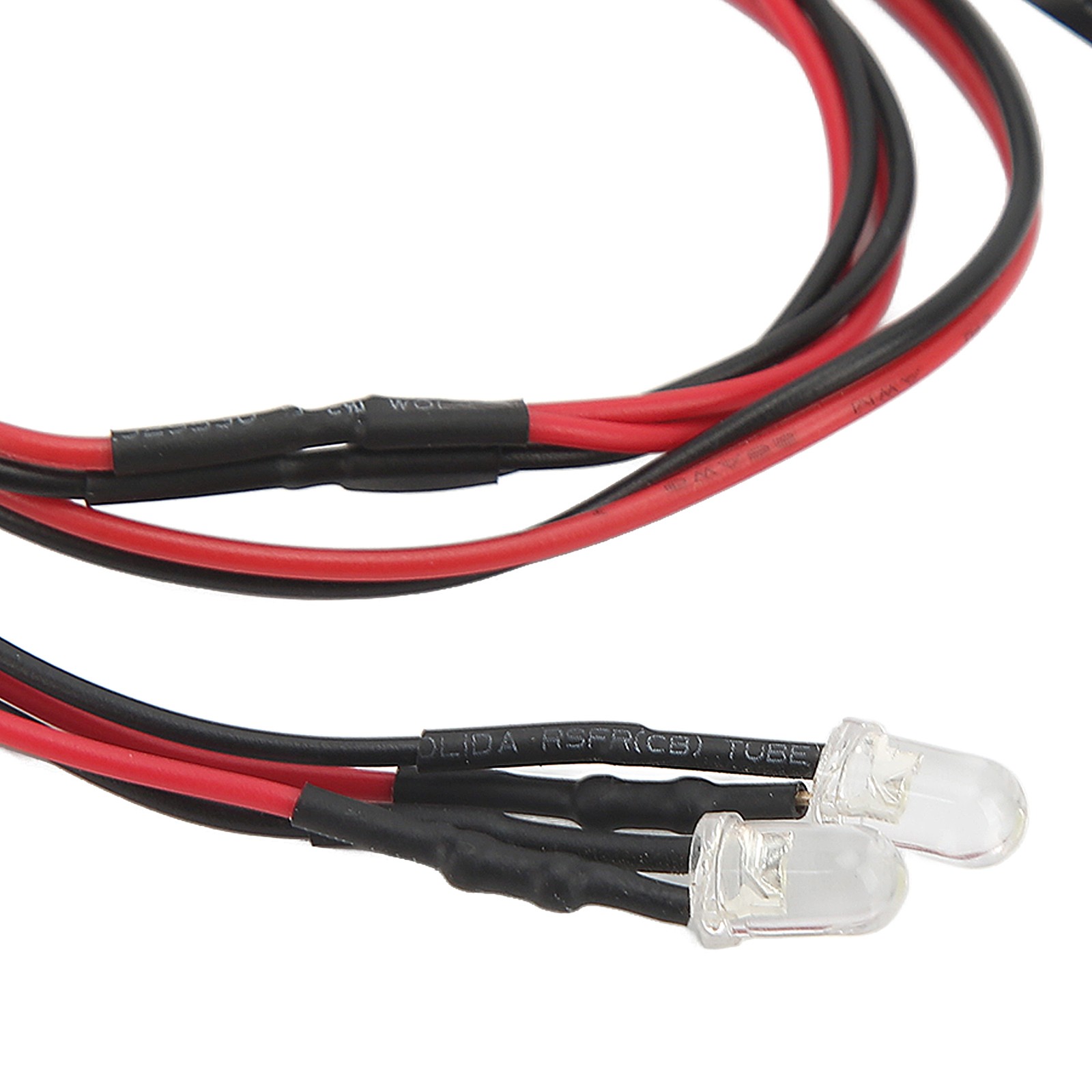 RC LED Spotlights High Simulation White Light RC Car Headlight With 2 Plastic