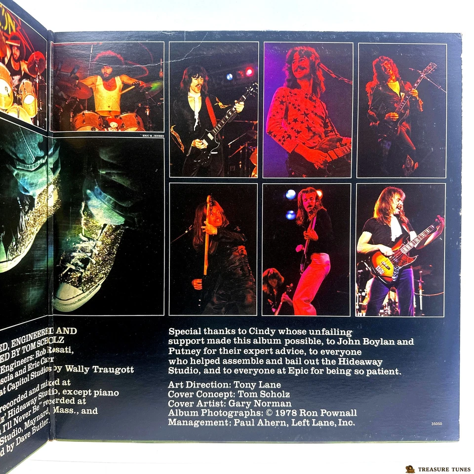 Boston – Don't Look Back Vinyl (LP, Album) FE 35050 - Image 4 of 4