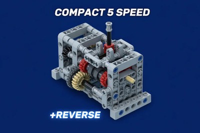Compact 5-Speed Lego Gearbox(PARTS KIT)