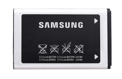 Samsung Battery 1300mAh 3.7V for Rugby 2,3,4 Convoy Flip Phone 4.81Wh AB663450B