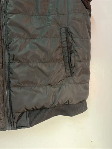 Authentic Cool Choice Mens 2XL Black Full Zip OutdoorPuffer Vest Sherpa Lined image 4
