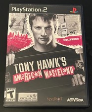 Tony Hawk's American Wasteland (PS2, 2005) With Manual, Tested & Working