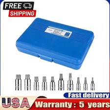 M-type Spline 12 Point Tamper For Vw Audi Repair Triple Square Set M-type Spline 12 Point Tamper For Vw Audi Repair Triple Square Set