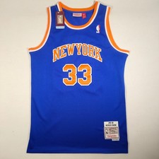 Patrick Ewing 33 Jersey, Embroidered,Blue
