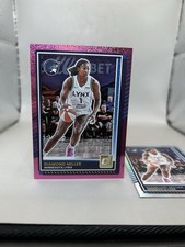 #ed/25 2025 Panini Donruss WNBA Pink Shimmer Diamond Miller Lynx + Base Card #17