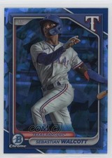 2024 Bowman Sapphire Edition Chrome Prospects Sebastian Walcott #BCP-81 0n64