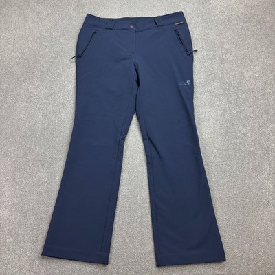 Jack Wolfskin Trousers Womens Medium Blue Hiking Mountain Outdoor Pants Lady*