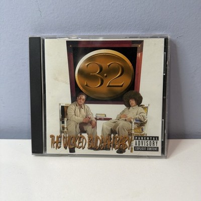 3-2 The Wicked Buddah Baby Music CD 1996  Rap-A-Lot Records Gangsta G Funk