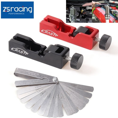 #ad Matte Engine Spark Plug Gap Gapper Tool with 32 Blades Measuring Tool Metric SAE $22.50