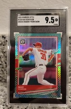 2020 Panini Donruss Optic - Max Scherzer #138 Choice Green Dragon Prizm /84