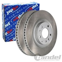 2X Japko Bremsscheiben Vorne 320Mm BelÜFtet Passend FÜR Mazda CX-7 CX-9
