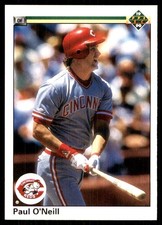 Paul O'Neill 1990 Upper Deck #161b Cincinnati Reds MLB READ FREE SHIP