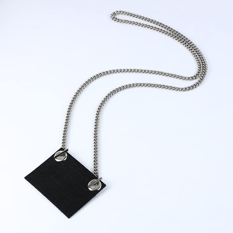 YSL Small Card Holder Felt Insert Conversion Kit with 47-Inch Chain  