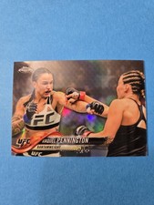 Raquel Pennington 2018 Topps Chrome UFC Refractor Card #58