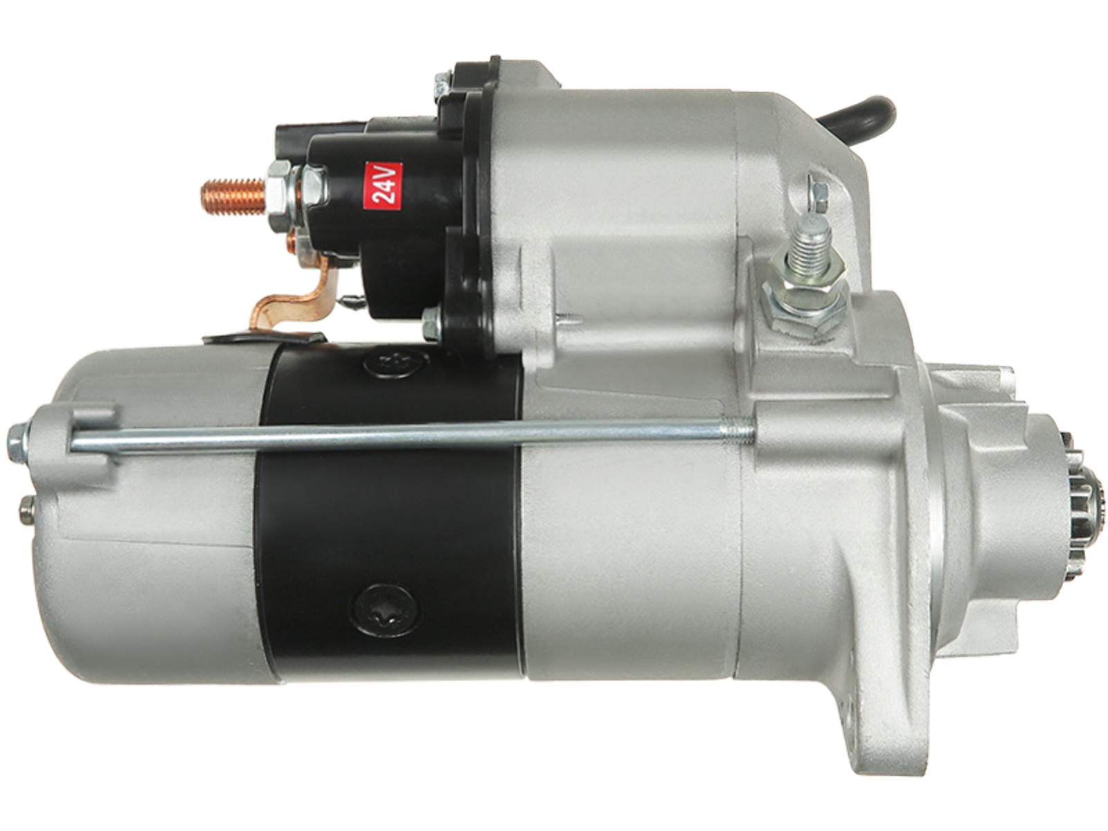 Brand New Starter Motor 24V 4.8kW 10T OE 428000-7100 L279mm OD127mm Fits DENSO