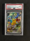 Pokemon Pikachu Gem Pk. Vol.1 Bonus Card Chinese Full Art Promo 004/Sv-p PSA 8