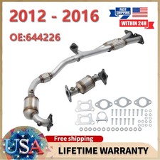 1 Set Catalytic Converter Kit SRX12-16-2 For 2012-2016 Cadillac SRX 3.6L 16852