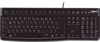 Logitech 920-002516 Keyboard K120 for Business - USB, schwarz