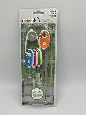 Munchkin Bottle and Cup Cleaning Brush Piece Brush Set