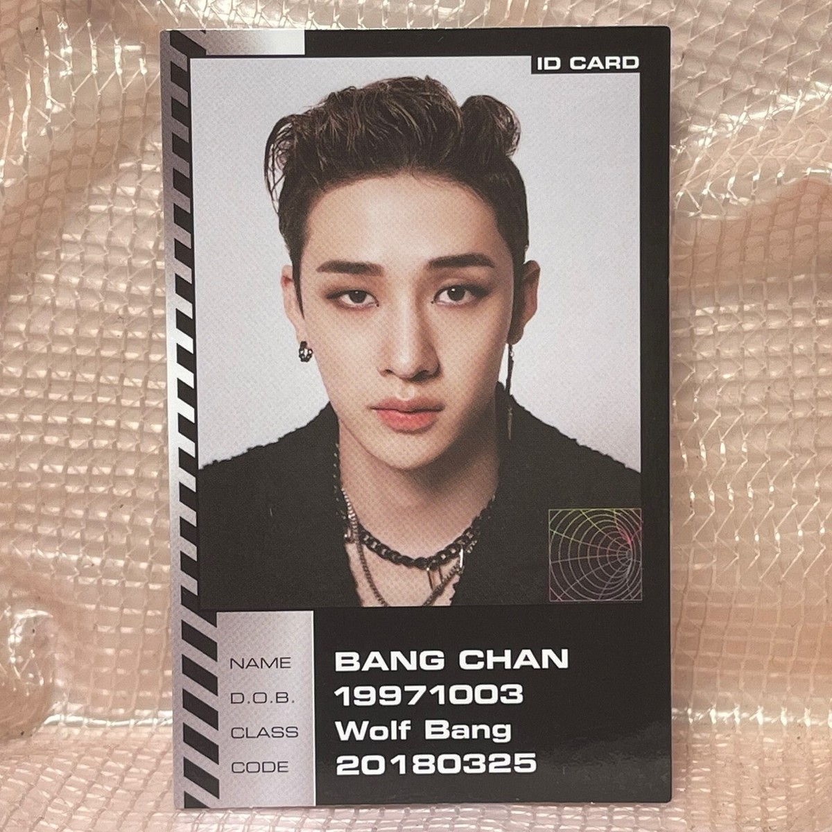 Bang Chan Photocard Stray Kids The 2nd Album Oddinary Top Loader