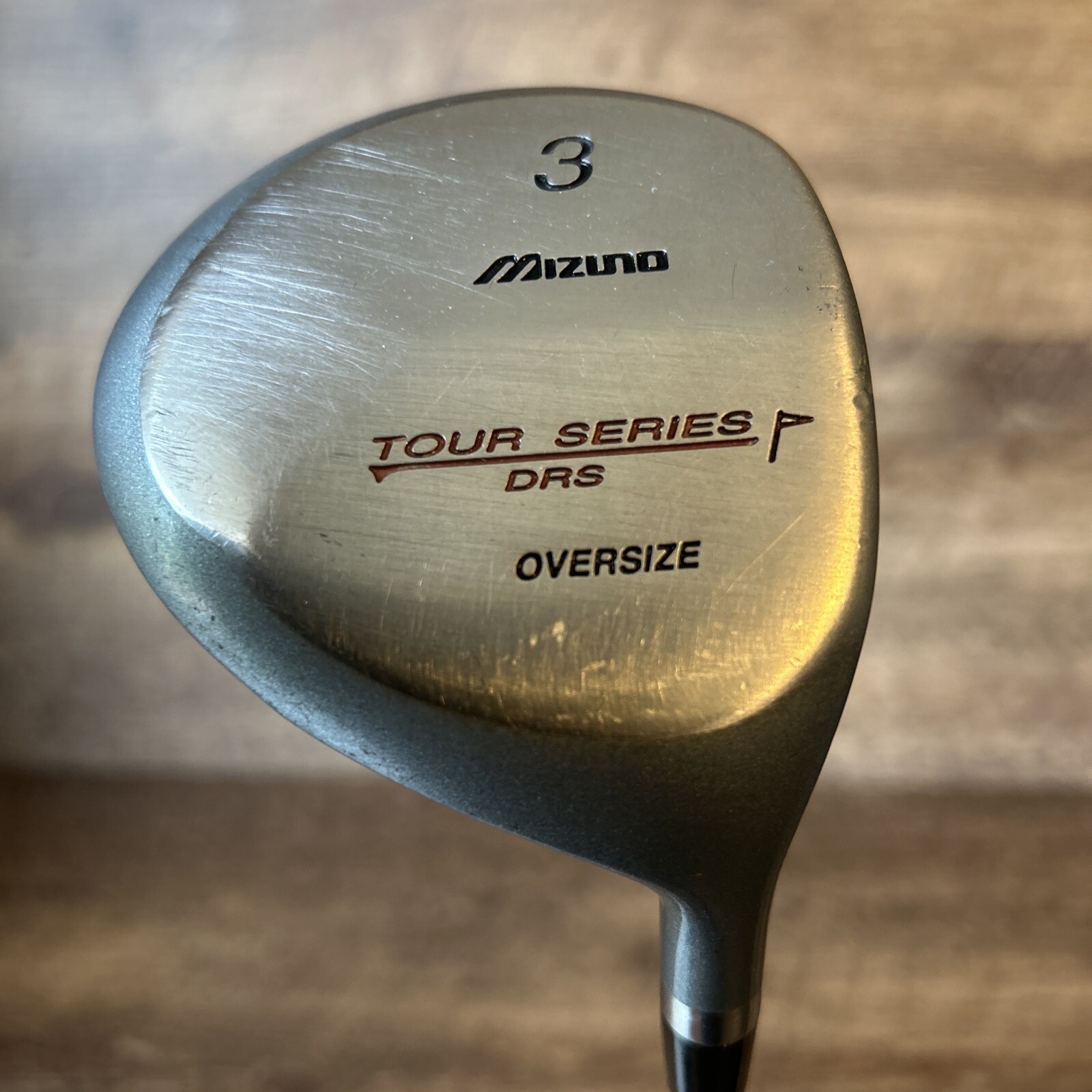 Mizuno Tour Series DRS Oversize 3 Wood Stiff Steel Shaft Original Grip ￼