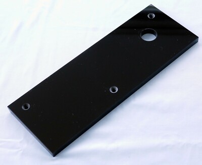 THORENS TD125 MK1 / MK2 ACRYLIC ARMBOARD FOR REGA SINGLE POINT MOUNT ARMS