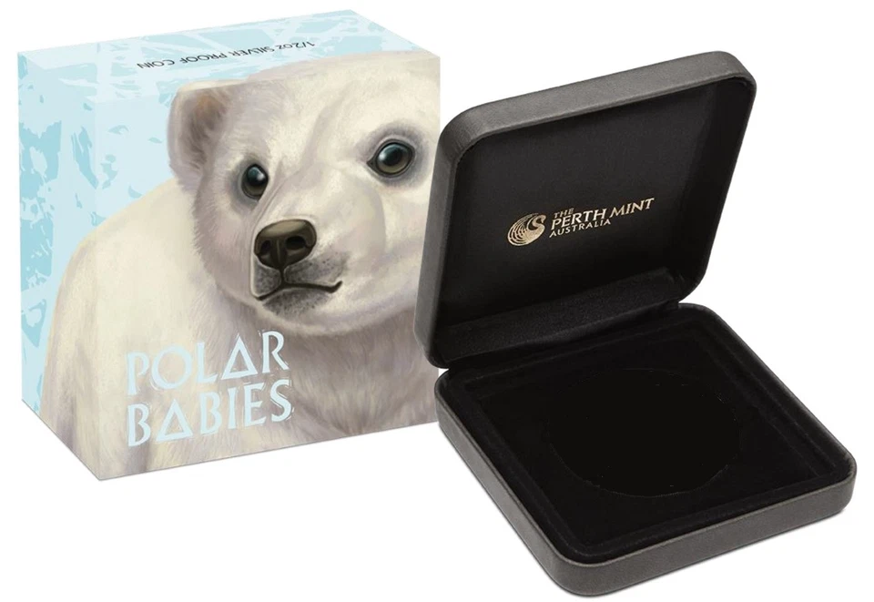 2017 P Tuvalu PROOF Silver Polar Babies Polar Bear NGC PF70 1/2 oz Coin w/OGP ER - Image 3 of 3