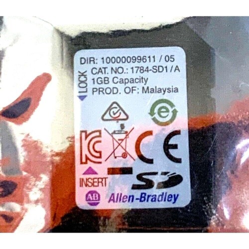 NEW Allen Bradley 1784-SD1 Secure Digital Memory Card ControlLogix 1784SD1 - Picture 13 of 14