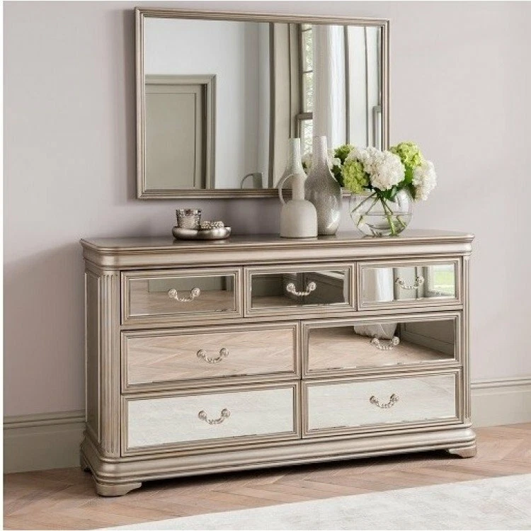 Champagne chest 2024 of drawers