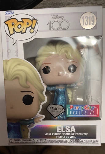 Funko Pop! Vinyl: Disney - Elsa (Diamond Collection) - Comes With Protective