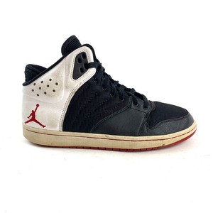jordan 1 flight 4 black and red