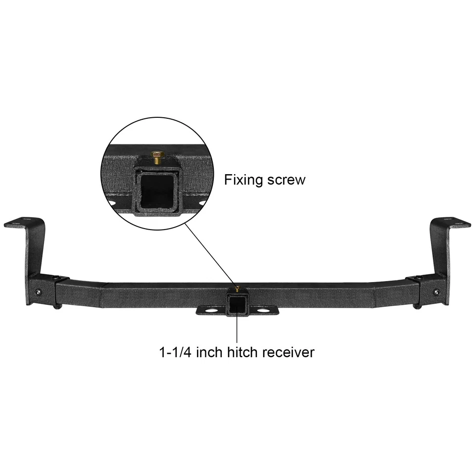 Vijay For2003-2019 Toyota Corolla Trailer Hitch Receiver Rear Bumper Tow 1.25" Foto 2 de 4